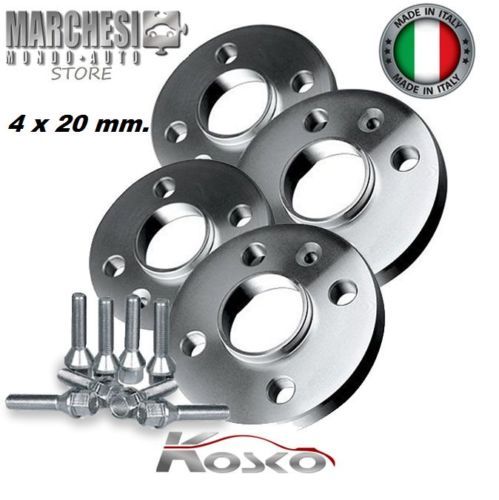 Kit distanziali ruote - kit, 20