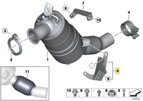 Genuine bmw e81 e87 - e87, bolt
