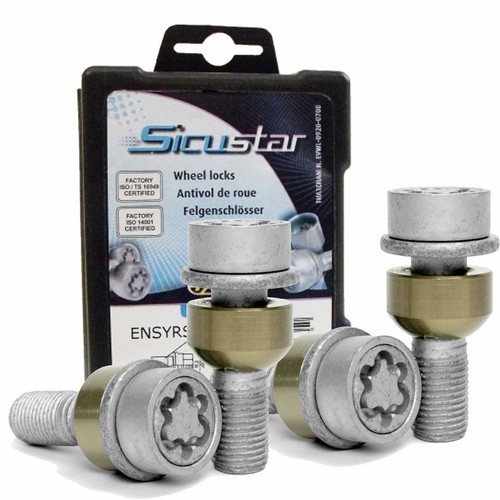 Anti theft lock locks bolts